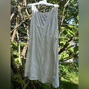 Sonoma women’s tank top, crochet/boho